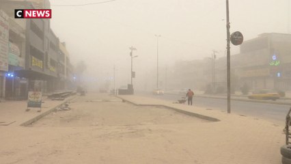 Irak : une violente tempête de sable étouffe Bagdad et une partie du pays