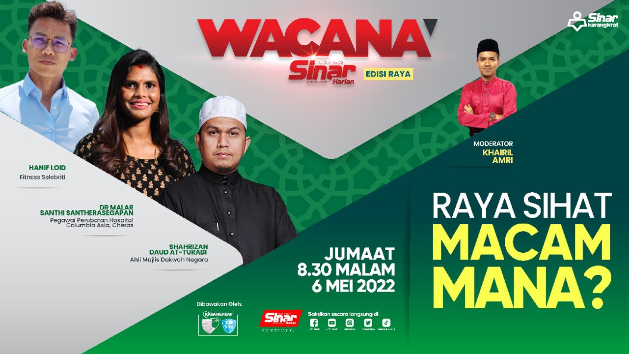 [LIVE] Raya sihat macam mana?