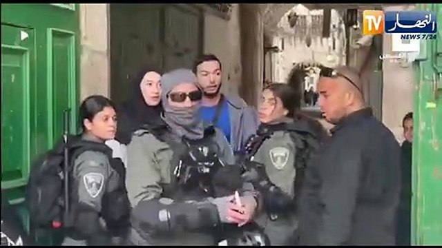 فلسطين: قوات الإحتلال تعتدي على مرابطة جزائرية في المسجد الأقصى