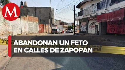En Jalisco, hallan feto en la colonia Mirador Escondido