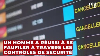 Panique à l'aéroport : un homme menace à l'arme blanche des employés sur le tarmac