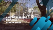 Cancha Jardines en malas condiciones | CPS Noticias Puerto Vallarta