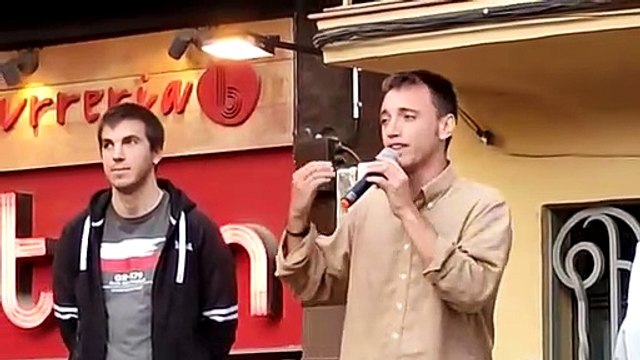 Discurs de Marcel Vivet en la concentració a la plaça de la Vila de Badalona (5-5-22)