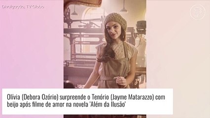 Novela 'Além da Ilusão': padre Tenório se choca ao corresponder beijo de Olívia. 'Virgem Maria'