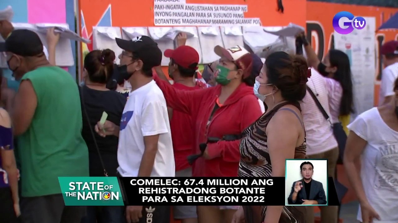 Eskuwelahan sa Las Piñas, dinagsa ng mga gustong alamin ang kanilang presinto at voter status | SONA