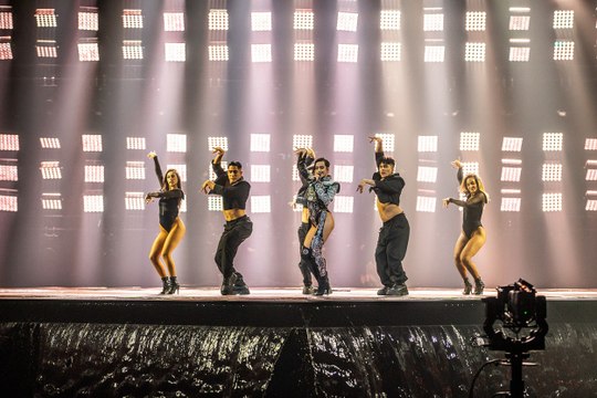 Así ha sido el primer ensayo de Chanel en Eurovisión 2022