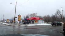 Flint Michigan Worst Hoods On a Snowy Day