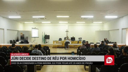 Júri decide destino de réu por homicídio em atropelamento