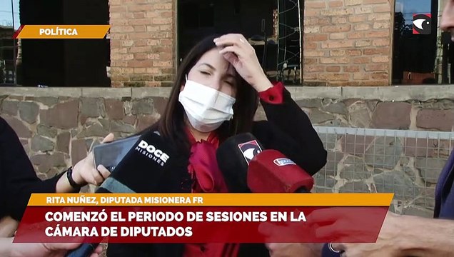 Comenzó el periodo de sesiones en la cámara de diputados