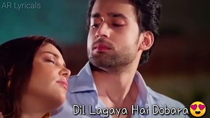 Dil Lagaya Hai Dobara - Dobara - WhatsApp Status - ( Geo Tv ) - AR Lyricals - (2022)