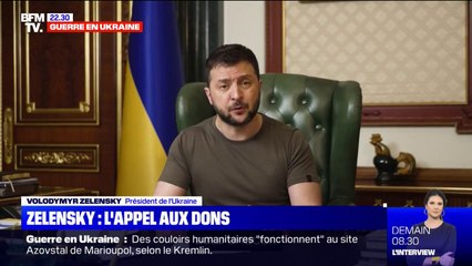 Download Video: Volodymyr Zelensky lance une cagnotte en ligne pour aider l'Ukraine à combattre la Russie