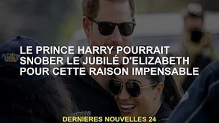 Le prince Harry pourrait snober le jubilé d'Elizabeth pour cette raison incroyable