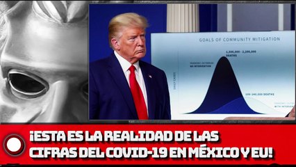 ¡Esta es la realidad de las cifras del COVID-19 en México y EU!