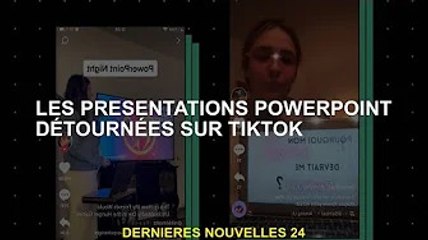 Les présentations PowerPoint sont détournées sur TikTok