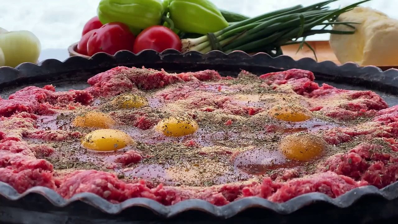 Cooking Blood Bread according to an Ancient Recipe! Extraordinarily delicious
