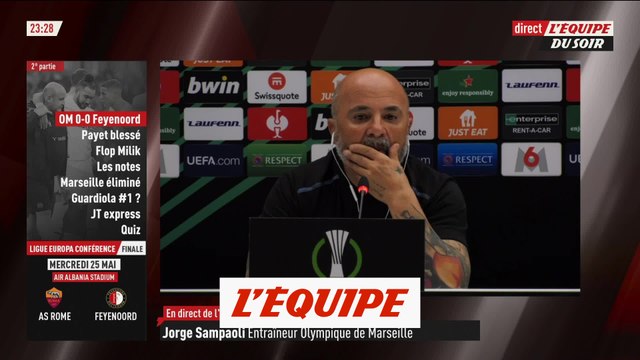 Sampaoli : «Il faut tourner la page» - Foot - C4 - OM