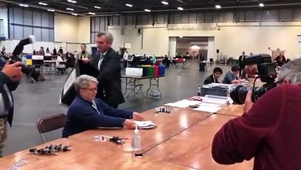 The first ballot boxes arrive for Orton Waterville, currently held by Green Party group leader