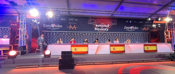 Chanel canta a capela 'Slo Mo' en su primera rueda de prensa en Eurovisión 2022