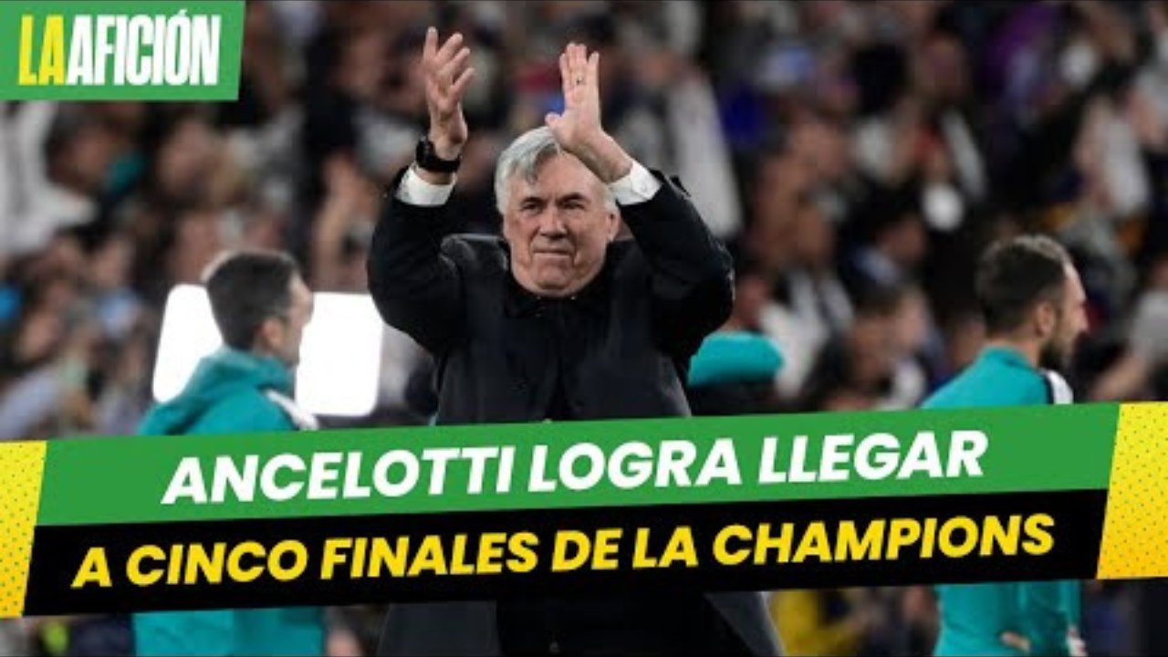 Carlo Ancelotti, primer entrenador en clasificar a cinco finales de Champions League