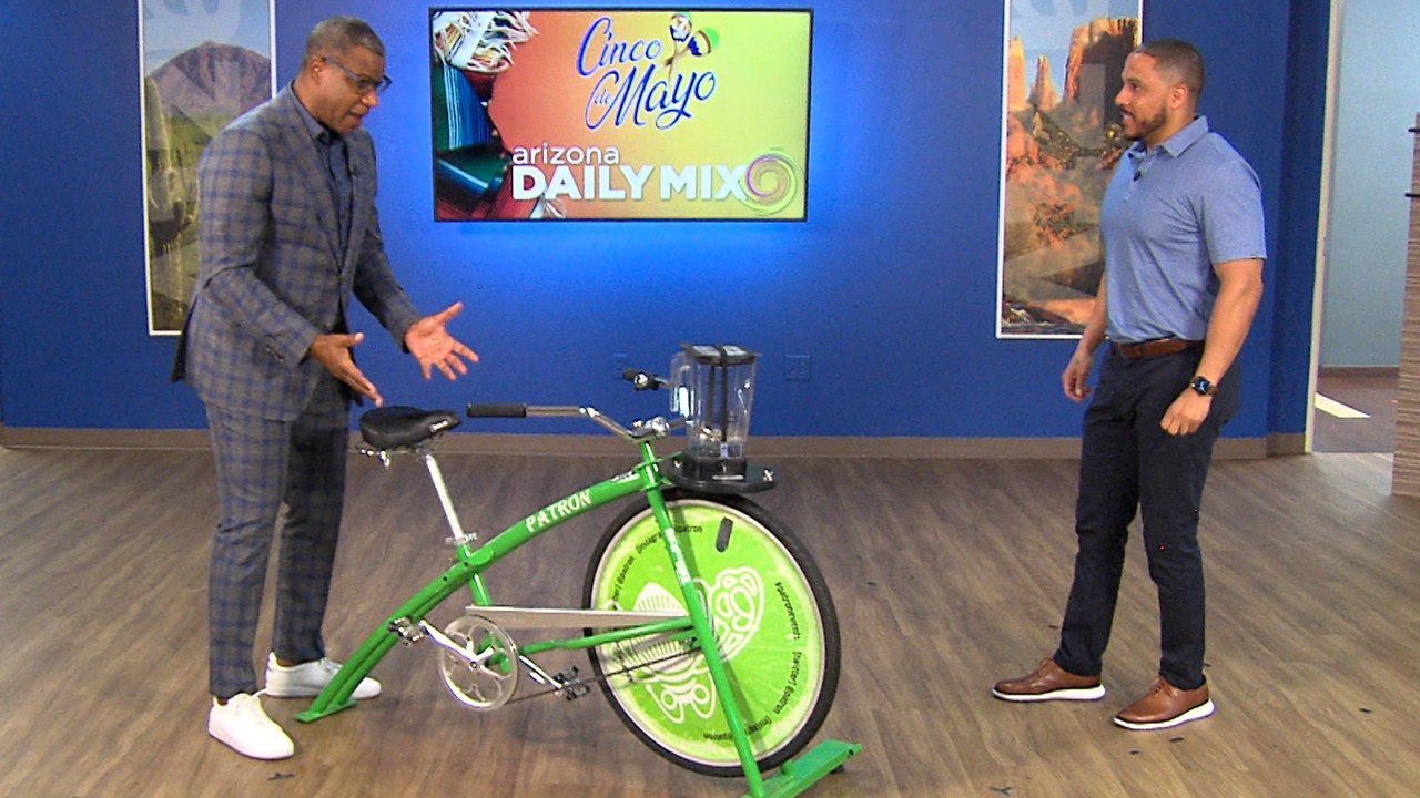 Exercise a Happy Cinco de Mayo with the Patron Blender Bike!