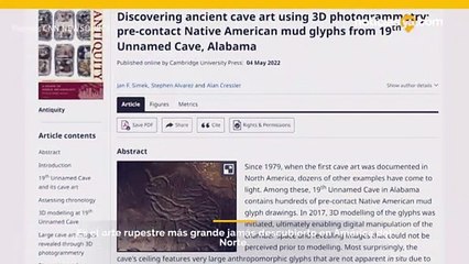 ¡Los científicos están flipando con el arte antiguo invisible escondido en una cueva secreta!