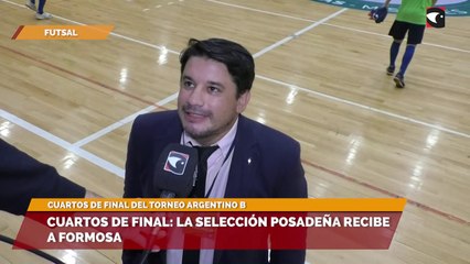 Cuartos de final: la selección posadeña recibe a Formosa