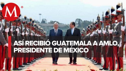 Andrés Manuel López Obrador arribó a Guatemala