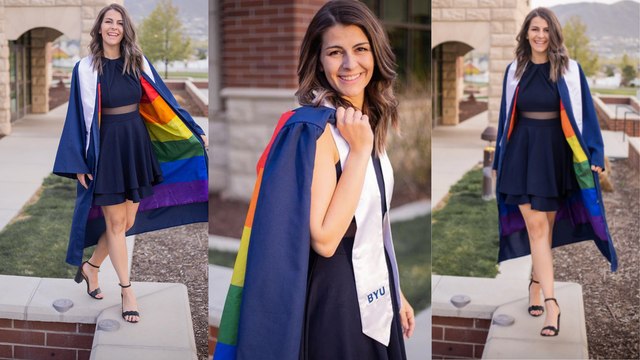 Jillian Orr Makes a Colorful Statement at Brigham Young University