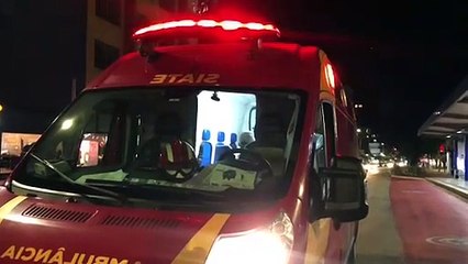 Adolescente fica ferida ao cair de patinete na Avenida Brasil