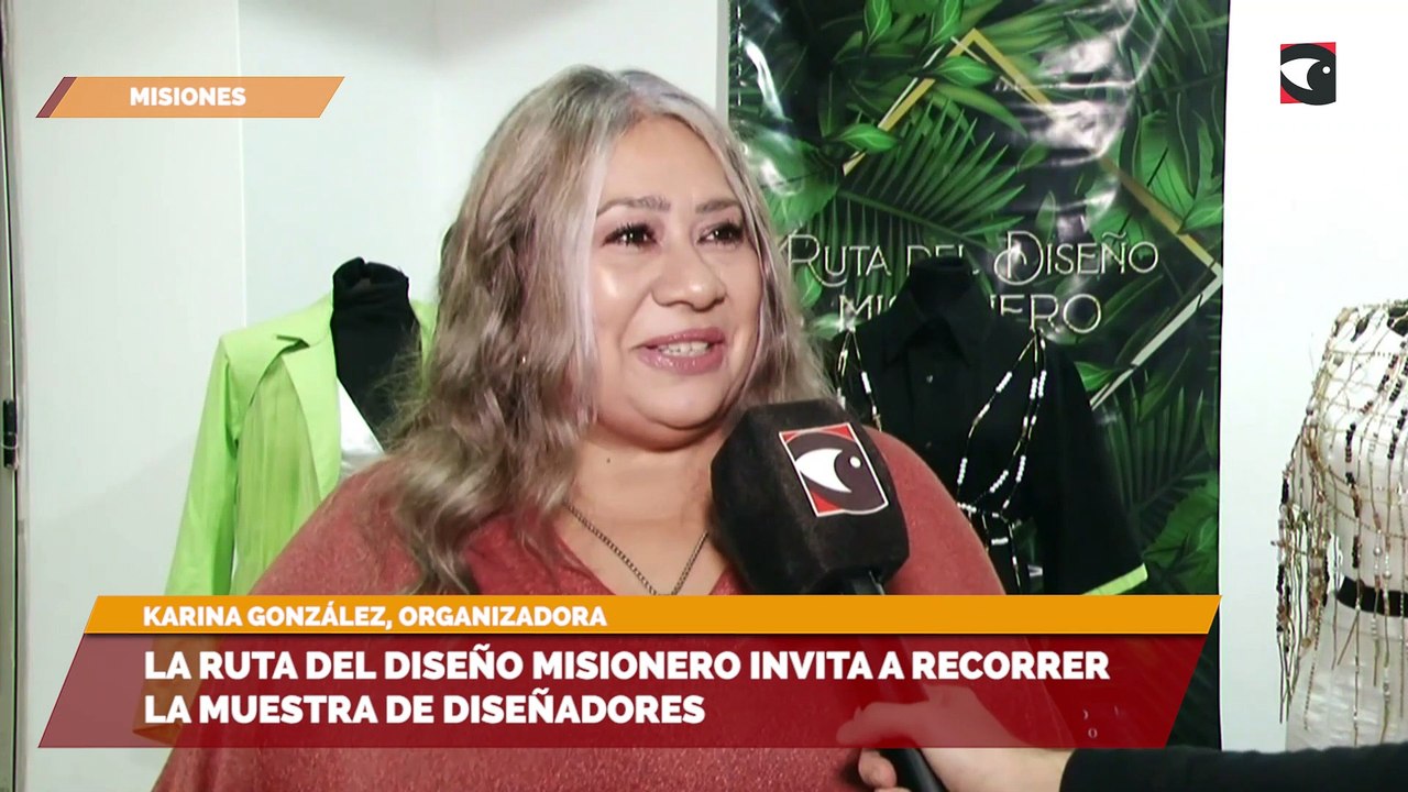 La ruta del diseño misionero invita a recorrer la muestra de diseñadores