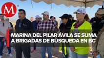 Gobernadora de Baja California se une a la búsqueda de personas desaparecidas