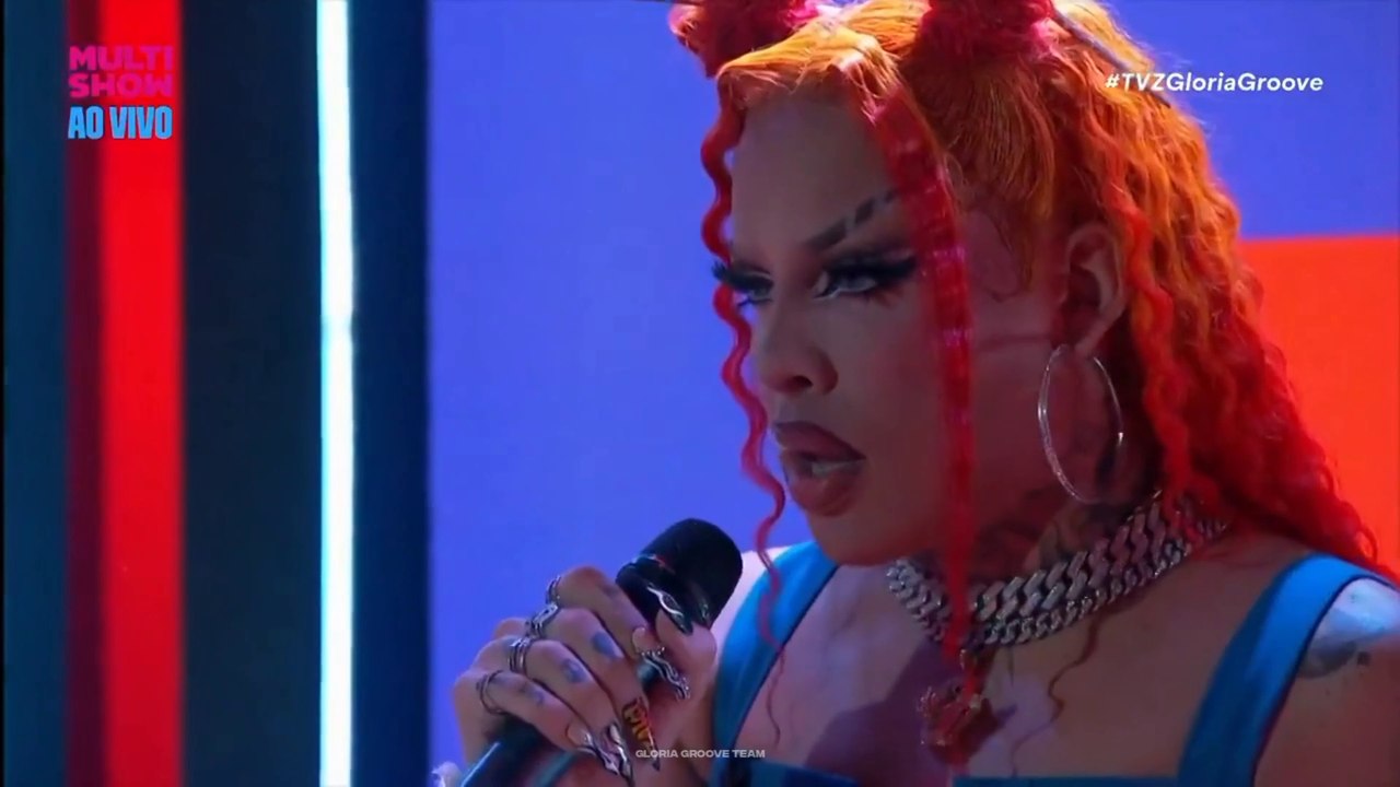 Gloria Groove - Vermelho (Ao Vivo) | TVZ