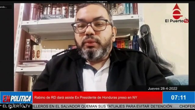 JOH trata de acercarse a Dios en la cárcel a través del judaísmo, asegura rabino de República Dominicana