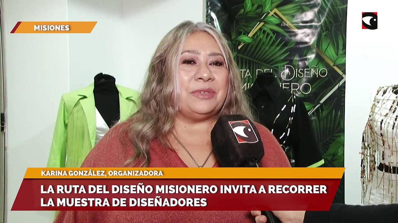 La Ruta del Diseño misionero invita a recorrer la muestra de diseñadores