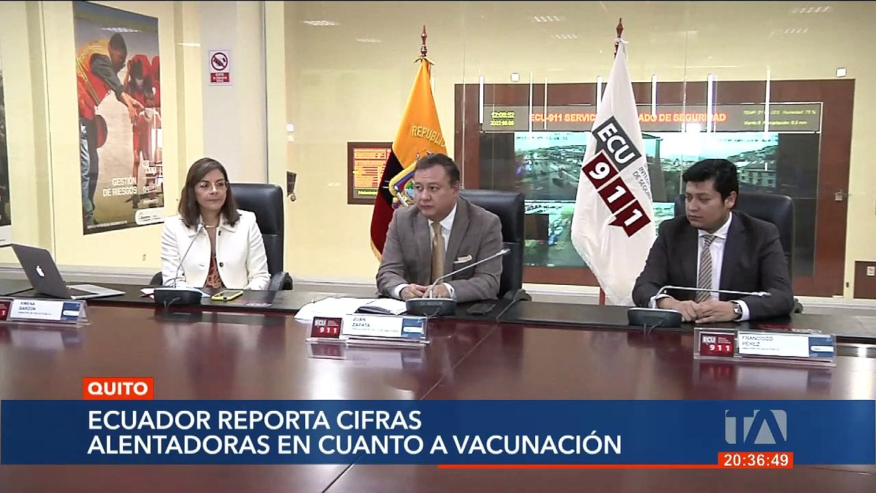Ecuador reporta cifras alentadoras en cuanto a...
