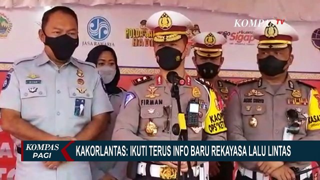 Kakorlantas Siapkan Sejumlah Rekayasa Lalu Lintas Menuju Jakarta Jelang Puncak Arus Balik Lebaran