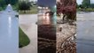 Hail and flooding pummel towns across the Plains
