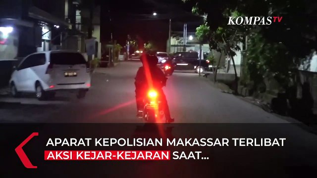 Polisi Terlibat Aksi Kejar-kejaran dengan Pelaku Balap Liar di Makassar, 2 Pelaku Ditangkap