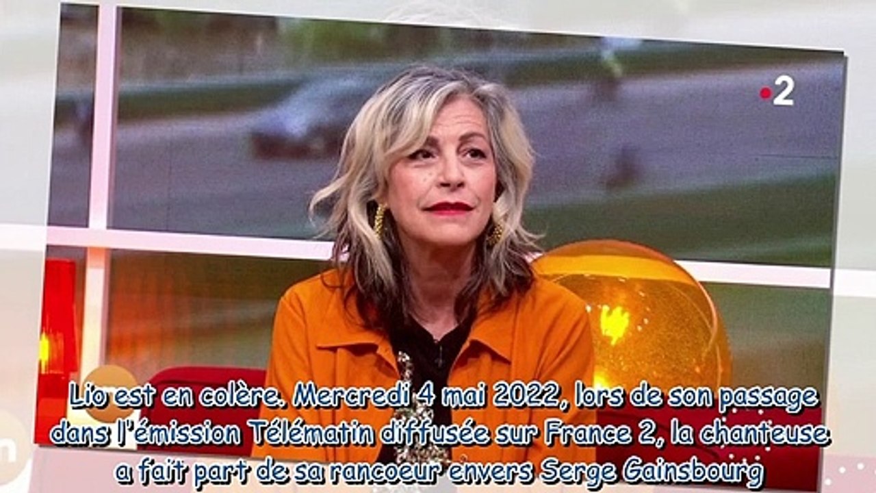 C'est dégueulasse !- - Lio en colère contre Serge Gainsbourg après son coup bas à France Gall