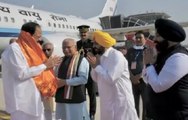 Chandigarh ਦੌਰੇ 'ਤੇ ਉੱਪ ਰਾਸ਼ਟਰਪਤੀ Venkaiah Naidu, ਮੁੱਖ ਮੰਤਰੀ Mann ਨੇ ਕੀਤੀ Receive