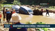 Dramatis, Beginilah Detik-Detik Penyelamatan Wisatawan yang Terisolasi Banjir Bandang