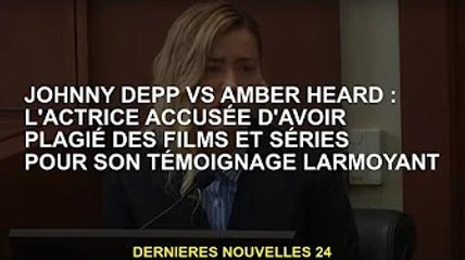 Johnny Depp vs Amber Heard : L'actrice accusée d'avoir plagié des films et des séries suite à un tém