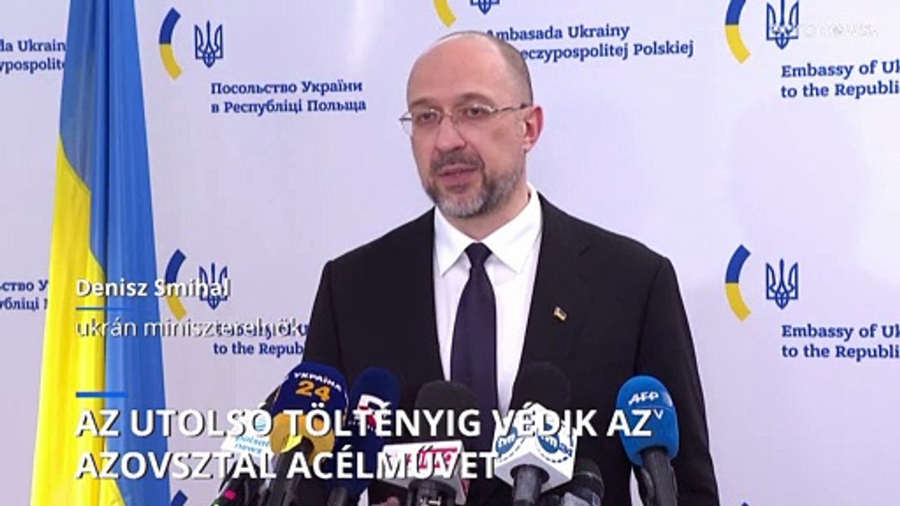 Az utolsó töltényig védik az ukránok az Azovszt...