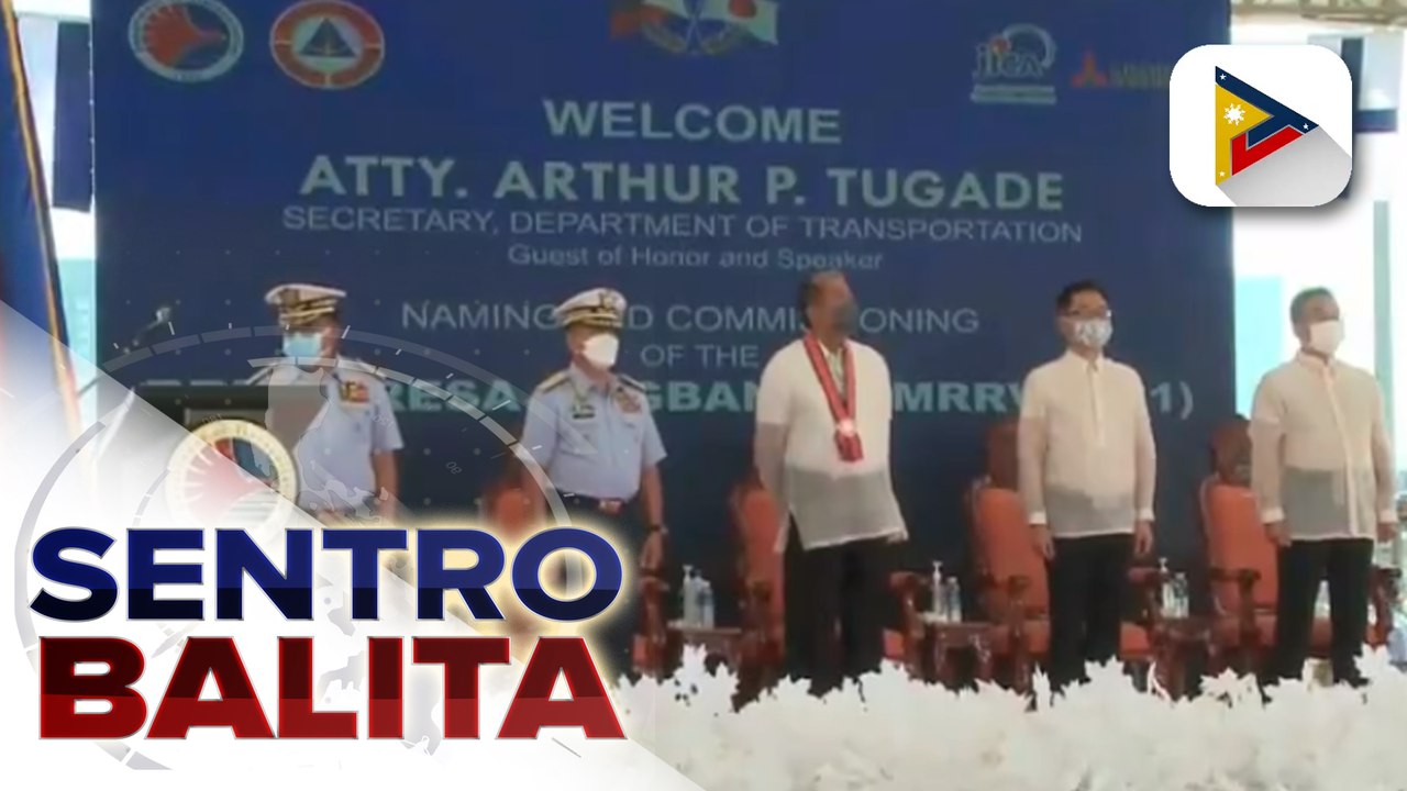 Commissioning ceremony ng isa sa pinakamalaking barko ng PCG na BRP Teresa Magbanua, isinagawa ngayong araw; BRP Teresa Magbanua, magagamit sa pangmatagalang pagpapatrolya