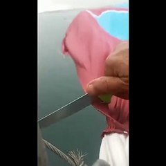 İşte Rambo Okan'ın Trabzonspor bayrağını kestiği anlar