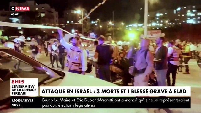 Israël : Au moins trois personnes ont été tuées lors d’une attaque à Elad, une ville située à une vingtaine de kilomètres de Tel-Aviv, alors que le pays célèbre le 74e anniversaire de sa création