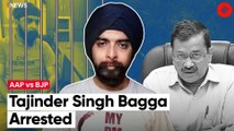 BJP spokesperson Tajinder Singh Bagga arrested by Punjab Police over Kejriwal comment