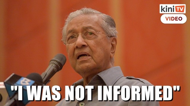 Dr M insists he was right to end ex-AG's term, shocked with settlement by gov't