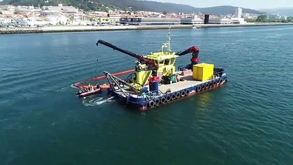 Viana do Castelo. AMN simula explosão em navio, com derrame poluente