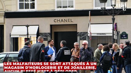 Ce que l'on sait du braquage à mains armées de la boutique Chanel à Paris